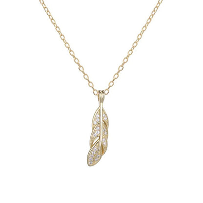 Leaf Pendant Necklace