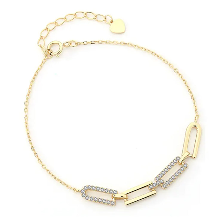 Paperclip Chain Bracelet