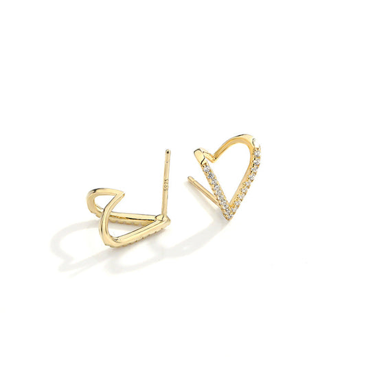 V Shape Earrings