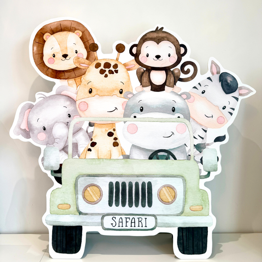 Safari Animals cutout