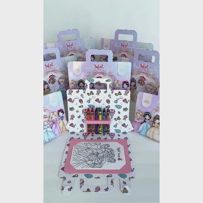 Disney Princesses Colouring Suitcase