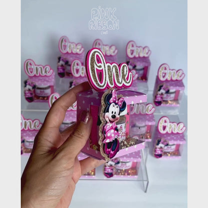 Minnie Mouse Nutella shaker box Pink 1