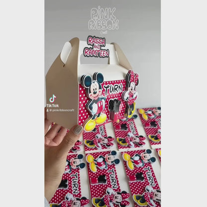 Mickey & Minnie Mouse 3D Box