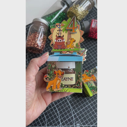 Lion King Nutella shaker box