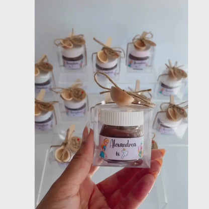 Alice in wonderland Nutella with Spoon