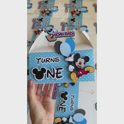 Mickey Mouse 3D Box Blue