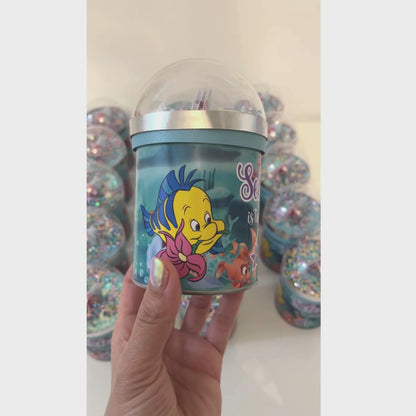 Little Mermaid Pringles Shaker