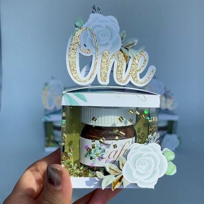 Flower Nutella shaker box