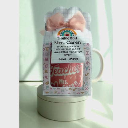 Teacher's Name Mug