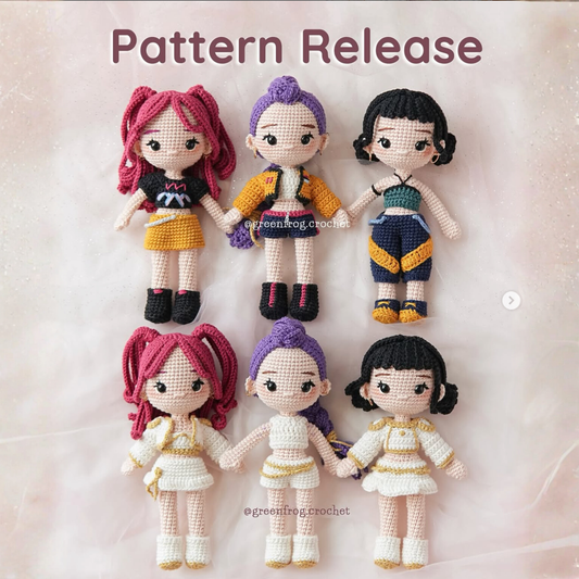 Christmas Pre order K-pop dolls (21 cm)