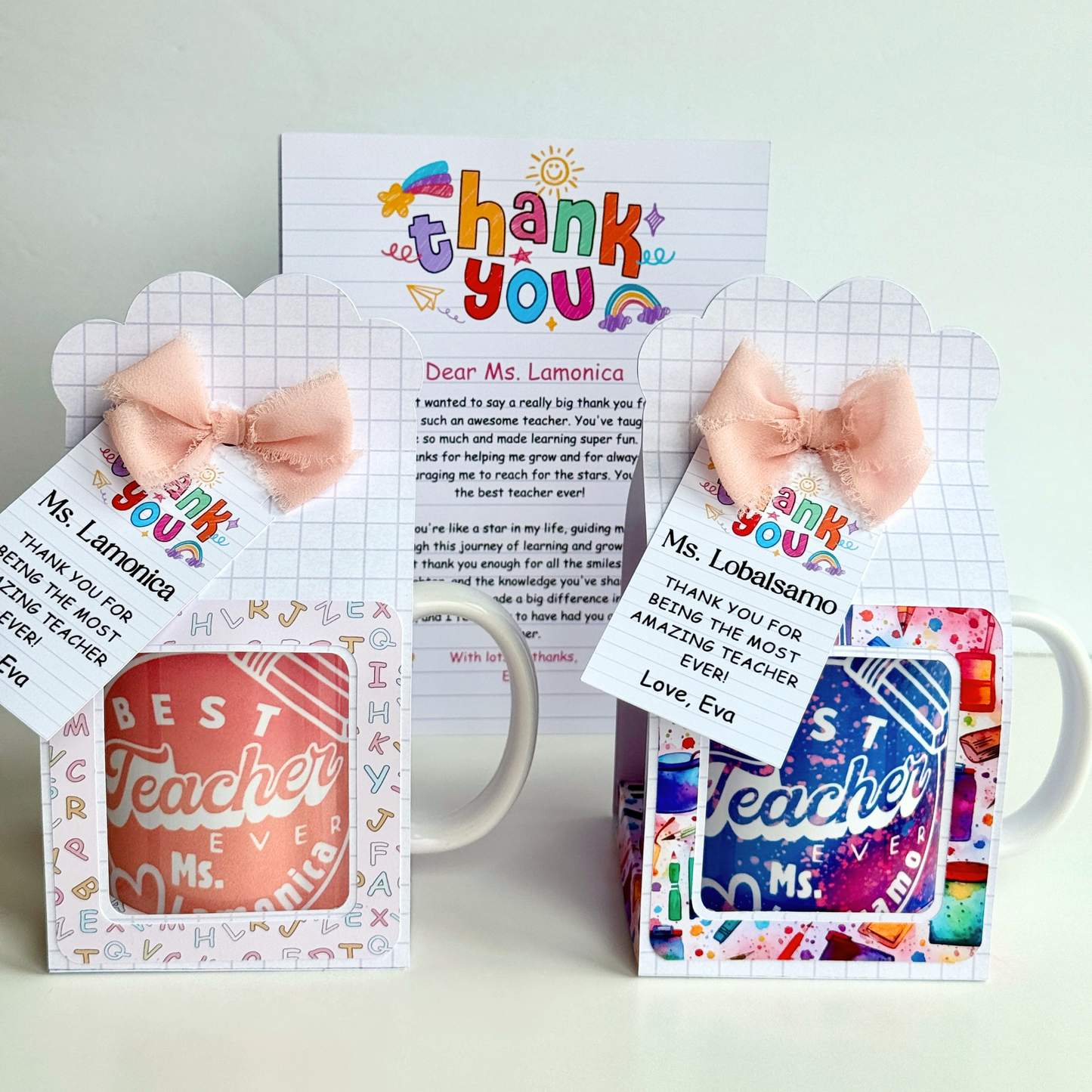 Teacher's Name Mug